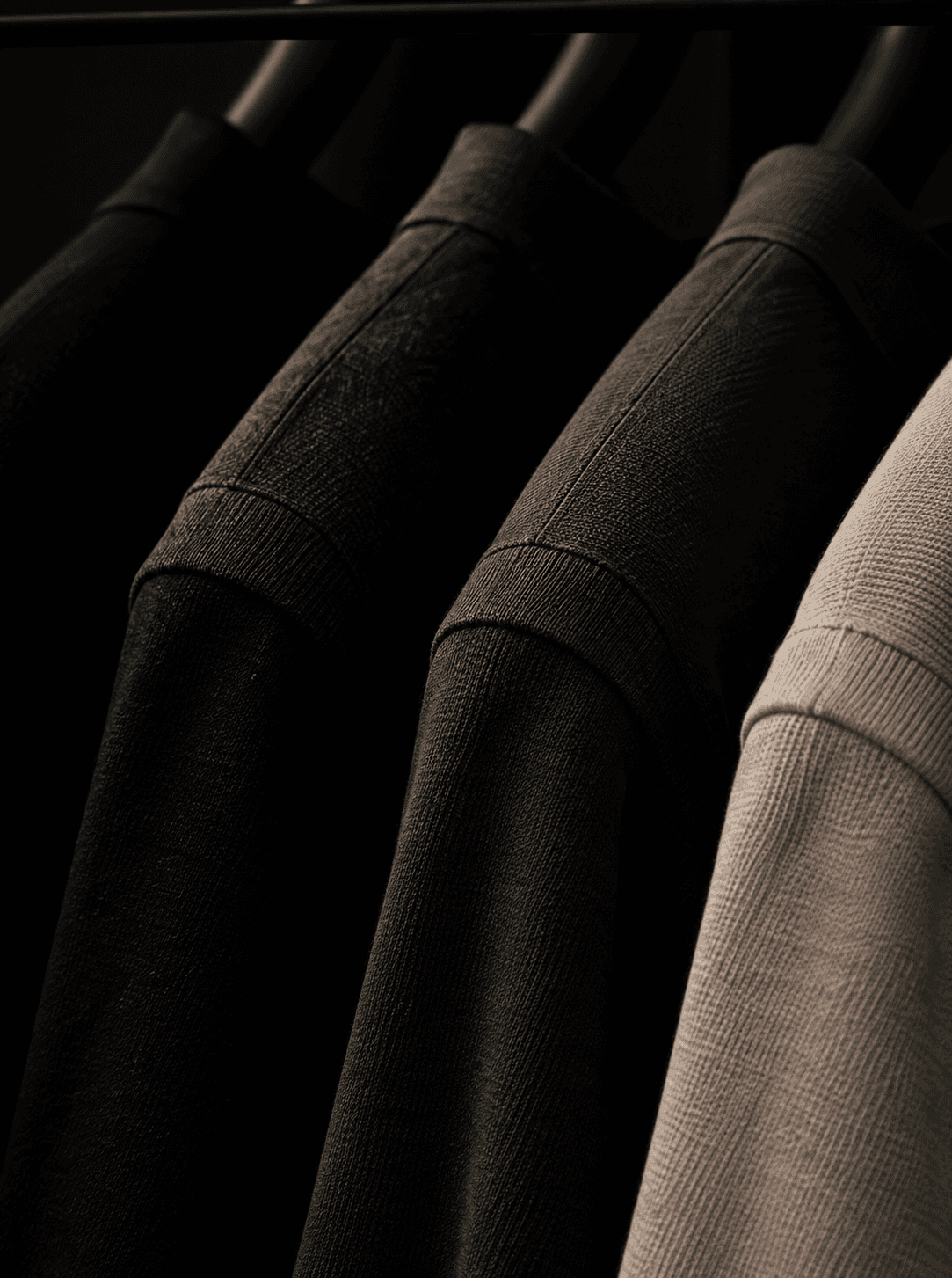 Brume polo shirts in a refined neutral colour palette