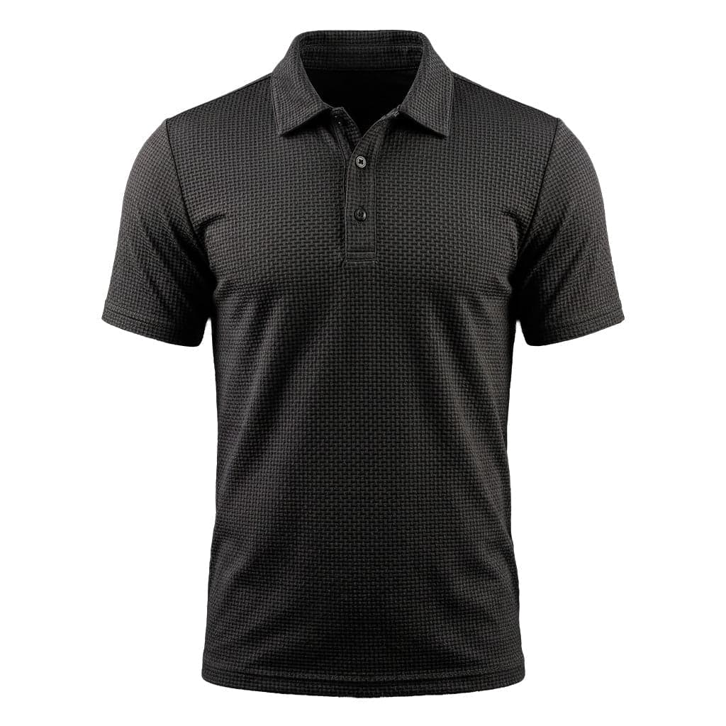 Black Capri polo shirt